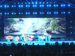 石城县第三届灯彩艺术节晚会实况录像10.10